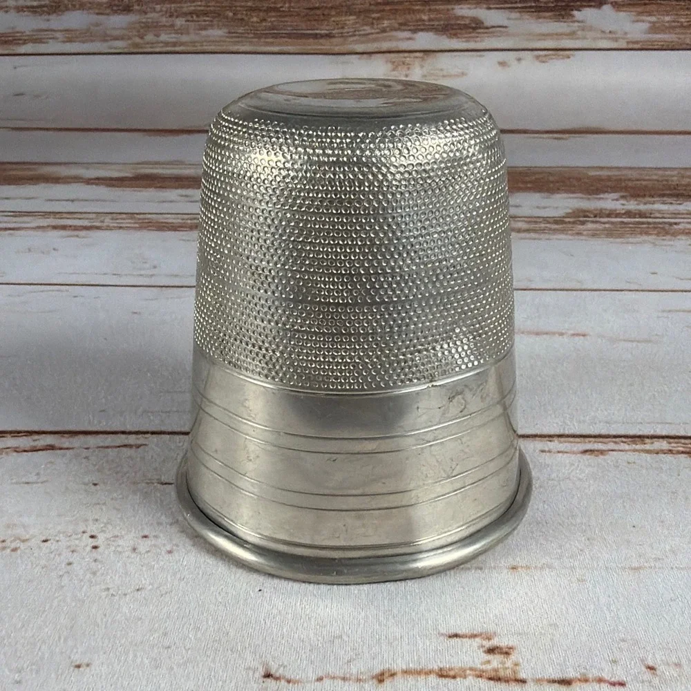 Vintage A & Co Fine English Pewter Just A Thimble Full Shot Glass Sheffield UK
